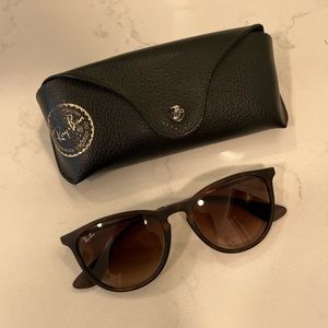 Ray Ban Erika Sunglasses in Brown